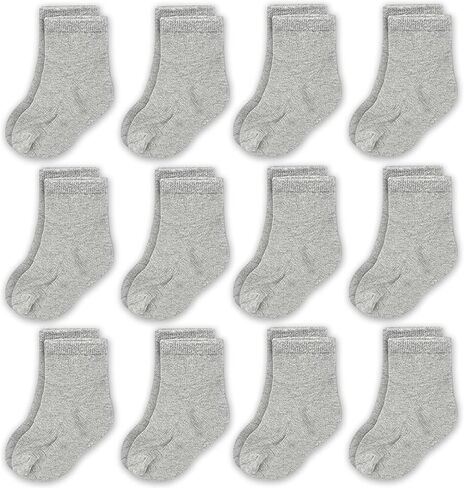 CozyWay Toddler Socks Baby Socks Kids Socks Kids Crew Socks in Kuwait