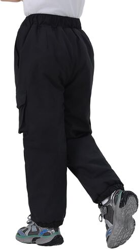 BGX Bluemagic Kids Snow Pants Boys Girls Winter Waterproof Baggy Pants Outdoor Windproof Snowboard Pants in Saudi Arabia