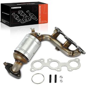 A-Premium Rear Exhaust Manifold Catalytic Converter Kit Direct-Fit Compatible with Toyota Sienna 2004-2007 3.5L, FWD, EPA Compliant