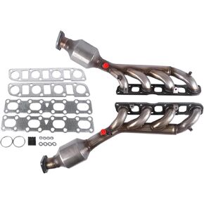 GELUOXI 16478 16479 Front Manifold Catalytic Converter Compatible with 5.6L 2004-2010 Infiniti QX56 / 2005-2013 Nissan Armada / 2004-2013 Nissan Titan / 2008-2012 Nissan Pathfinder