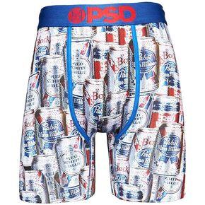 ملابس داخلية بوكسر Pbr Cans للرجال من PSD، أزرق، L in Kuwait
