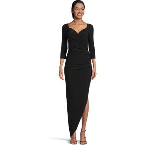Norma Kamali Women's Off Shoulder Sweetheart Side Drape Gown