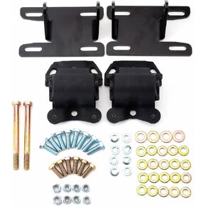 2WD S10 LS1 Adjustable Conversion Mounts LS Engines 82-04 with Clam Shell Mounts