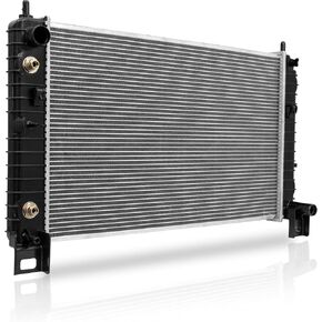 34'' Aluminum Radiator Compatible for 2005-2013 Chevrolet Silverado 1500 2500 Compatible for 1999-2013 GMC Sierra 1500 2500 Compatible for Cadillac 4.3L 4.8L 5.3L 6.0L V8 Replace# CU2423