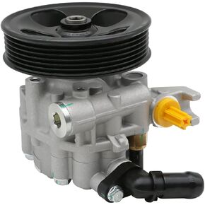 Chefull 21-664 Power Steering Pump with Pulley Fits for 2013 2014 for Subaru Legacy 2.5L, 2013 2014 Subaru Outback 2.5L, 34430-AJ070