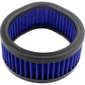 Road Passion 12-579 High Flow Air Filter Replacement for Harley Model S&S Super E and G Series Carb/Carburetor with Teardrop Washable & Reusable