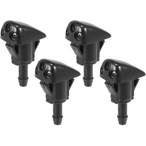 X AUTOHAUX 4pcs Car Front Windshield Washer Nozzles for Hyundai Tiburon Elantra Sonata for Kia Sorento Replaces 98630YY000