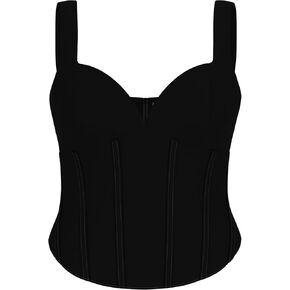 GUESS womens Eco Sleeveless Jadore Corset Top