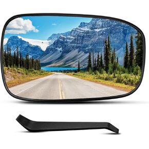 ULZOZN Passenger Side Mirror Glass Fit for Honda Accord 2003-2007 Replace 76203-SDH-H01, Right Rearview Mirror lenses