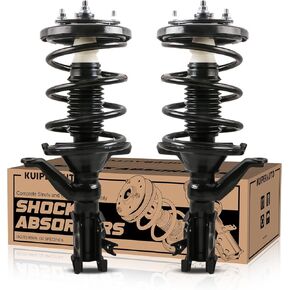 Rear Complete Struts shocks Assembly w/Coil Spring 171292 Compatible with 1996-2000 Honda Civic Compatible with 1997-2000 Acura EL Shock Absorbers Replacement 2PCS