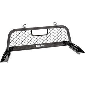 Dee Zee DZ95058RB Gloss Black Aluminum Mesh Cab Rack