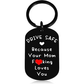 Stocking Stuffers for Men Women Christmas White Elephant Gifts for Adults Sweet 16 Gifts for Boys Son Daughter Gifts from Mom Funny Keychain Gifts for Teens Girls Birthday Graduation New Driver Gifts