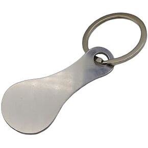shopping cart token shopping cart keychain coin keychain shopping supermarket handcart token truck zinc alloy portable