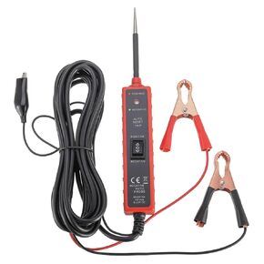 Circuit Probe Kit,6-24V Circuit Tester with LED Indicator,Car Electrical Tester Polarity Continuity Tester, Voltage Tester Probe Automotive Electrical System Tools