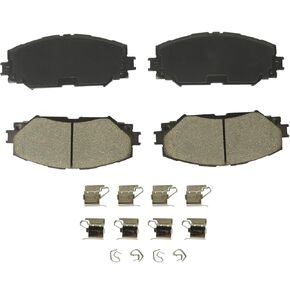 BC1210 Premium Ceramic Disc Brake Pad Set（FRONT） - Suitable for Select Lexus HS250h; Scion xB, xD; Toyota Corolla, RAV4, Pontiac Vibe, Matrix, Prius V