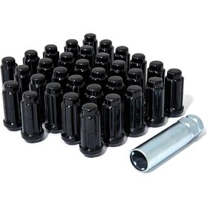 Gorilla Automotive K8TS-14150BGR 8Lug 14-1.50 Spline WIK TRK Blk Gor