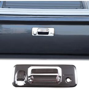 Aunginsy Rear Trunk Door Handle Trim Cover Compatible with Toyota Tundra 2014-2021 Car Outer Tailgate Handle Cover Tailgate Handle Scratch Protector Rear Trunk Handle Cover ABS Exterior Accessories