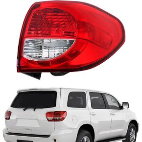 labwork Right Outer Rear Tail Light Replacement for Toyota Sequoia 2008-2017 Rear Halogen Tail Lamp RH 81550-0C080