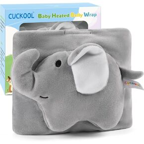 Baby Colic and Gas Relief, Heated Tummy Wrap for Newborns Belly Relief by Soothing Warmth, Baby Heating Pad Swaddling Belt Relief & Soothe Gas, Colic and Upset Stomach in Babies and Toddlers (Lion) in Kuwait