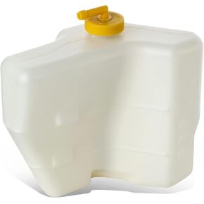 DAT AUTO PARTS Coolant Bottle Recovery Tank Radiator Overflow Reservoir With Cap Replacement For 2008-2012 Honda Accord 4dr Sedan 2dr Coupe White Textured Made of Plastic HO3014116 19101R40A00