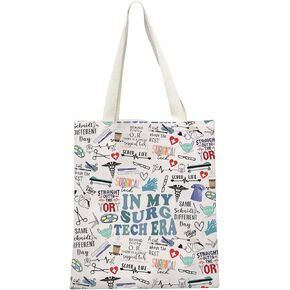 Surgical Tech Gift Surgery Nurse Doctor Gift In My Surg Tech Makeup Bag Gift for Surgical Technologist Surgeon (Surg Tech Era Bag)