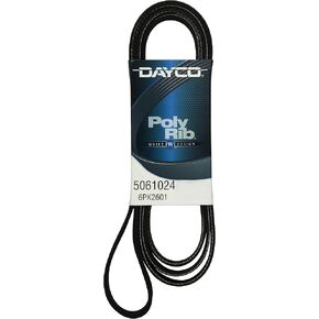 Dayco 5061024 Serpentine Belt, Black