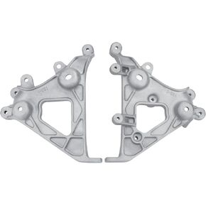 JAVIK Left Right Front Fender Headlight Bracket Kit Compatible with Yamaha 2006-2012 Raptor 700/700R/700R GYTR/700R SE OEM# 1S3-21513-00-00 1S3-21514-00-00