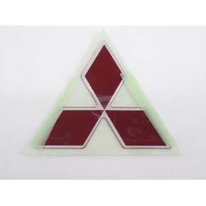 Genuine Mitsubishi OE Triple Diamond Emblem RED Front MB814979 3000GT 1991 1992 1993 1994 1995 1996 1997 1998