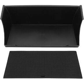 ABS Car Central Console Storage Box Holder Tray, Center Console Organizer Interior Replacement, Fit for Defender 110 2020‑2021
