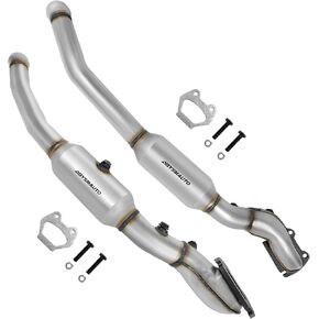 Catalytic Converter Compatible with Jeep Grand Cherokee/Dodge Durango 2011 2012 3.6L V6 Left Right Catalytic Convertor Direct-fit 19735 19736 (EPA Compliant)