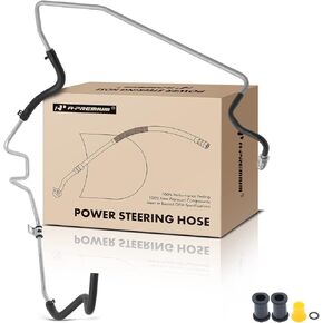 A-Premium Power Steering Hose Pressure Hose Line Assembly Compatible with Toyota Tundra 2000-2006 4.7L, Gear/Rack Pinion To Reservoir, Replace# 444100C021re