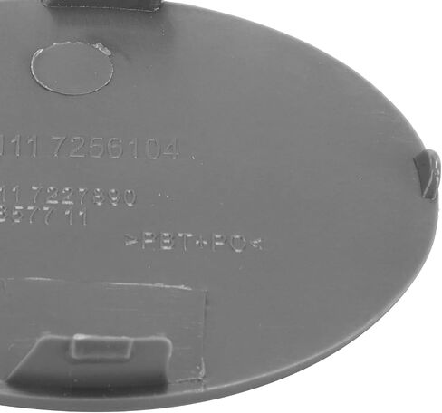 Akozon Tow Hook Cover, 51117256104 Car Front Bumper Tow Hook Cover Round Car Tow Hook Cover for 3 Series Coupe E92 E93 2009‑2013 in Saudi Arabia