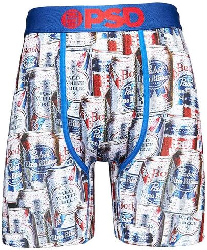 ملابس داخلية بوكسر Pbr Cans للرجال من PSD، أزرق، L in Kuwait