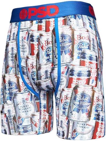 ملابس داخلية بوكسر Pbr Cans للرجال من PSD، أزرق، L in Kuwait