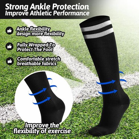 Soccer Shin Guards, Youth Soccer Shin Pads, Lightweight and Breathable Kids Calf Socks Protective Soccer Shin Equipment for 3-6 7-10 11-15 Years Old Boys Girls Teenagers in Saudi Arabia