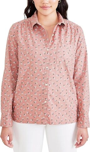 DOCKERS Women's Regular Favorite Long Sleeve Collared Shirt in Saudi Arabia