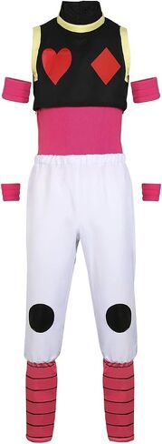 FOGHORN Mens Hisoka Cosplay Costume Adult Halloween Outfit Uniform Full Set in Kuwait