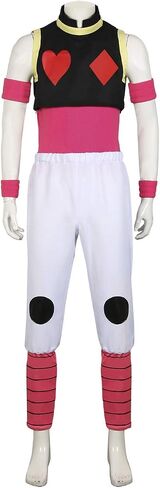 FOGHORN Mens Hisoka Cosplay Costume Adult Halloween Outfit Uniform Full Set in Kuwait