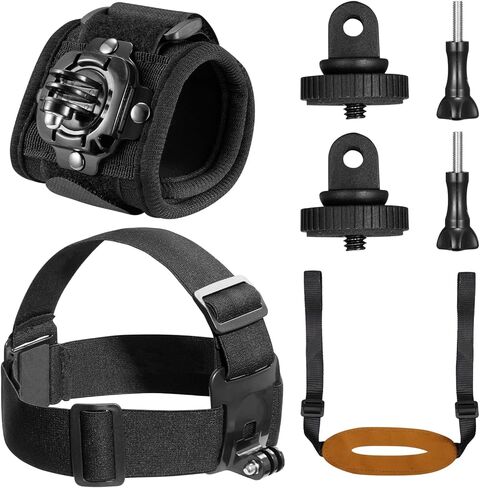 مجموعة أدوات التزلج من AKASO Action Camera لـ EK7000/EK7000 Pro/Brave 4/Brave 4 Pro/Brave 7 LE/Brave 7/Brave 8/V50X/V50 Pro/V50 Elite/GoPro Hero 13 12 11 10 9/DJI/Apexcam Action Camera in Kuwait