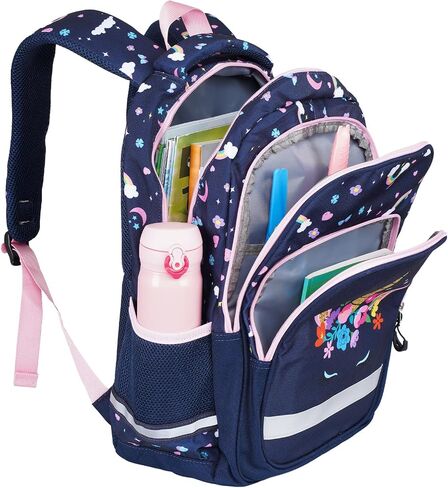 Kids Backpack with Lunch Bag and Pencil Case for Girls, Boys (Large Astronaut Set) in Saudi Arabia