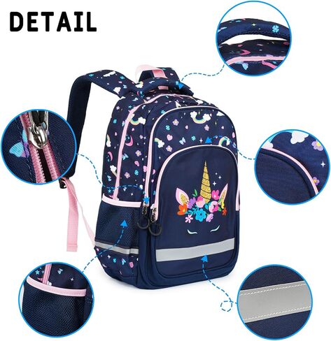 Kids Backpack with Lunch Bag and Pencil Case for Girls, Boys (Large Astronaut Set) in Saudi Arabia