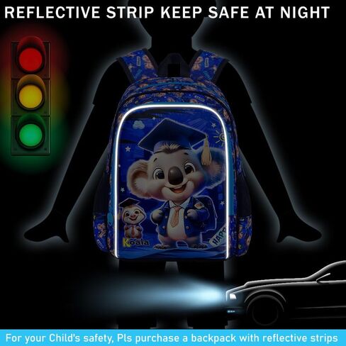 AGSDON 3PCS Backpack for Boys, Kids Elementary Bookbag with Lunch Box, Water Resistant School Backpacks for Kindergarten in Saudi Arabia