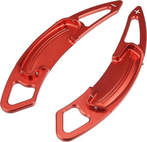 X AUTOHAUX 1 Pair Steering Wheel Paddle Shifter Extension Aluminum Alloy Red for Honda Accord 2013-2018 Spirior 2015-2018 Odyssey 2015-2018 in Saudi Arabia