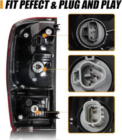 RANSOTO Tail Light Compatible With 2016 2017 2018 2019 2020 2021 2022 Toyota Tacoma Right Passenger Side Rear Taillight Housing in Saudi Arabia