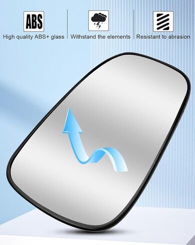 ULZOZN Passenger Side Mirror Glass Fit for Honda Accord 2003-2007 Replace 76203-SDH-H01, Right Rearview Mirror lenses in Kuwait