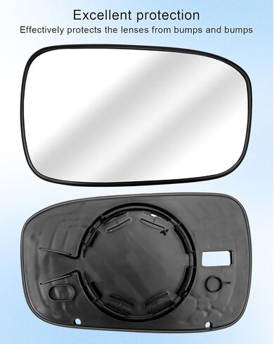 ULZOZN Passenger Side Mirror Glass Fit for Honda Accord 2003-2007 Replace 76203-SDH-H01, Right Rearview Mirror lenses in Kuwait