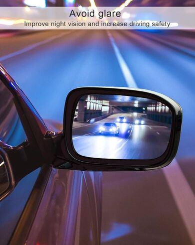 ULZOZN Passenger Side Mirror Glass Fit for Honda Accord 2003-2007 Replace 76203-SDH-H01, Right Rearview Mirror lenses in Kuwait