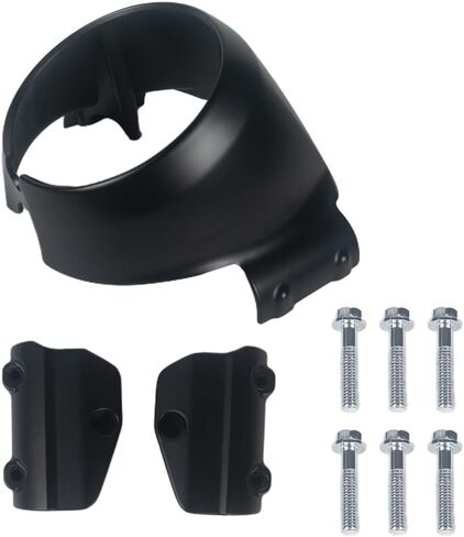 Aluminum Motorcycle Fairing for Indian Scout Bobber, Gloss Black Headlight Fairing, Headlamp Fairing for Indian Scout (2015-2024) Scout Sixty (2016-2024) Scout Bobber Sixty 2020-2024 in Saudi Arabia