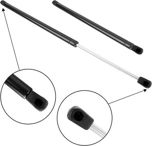 SCITOO 6190 22.5Inch Lift Supports Fit for Mercedes-Benz C300 2008-2012,for Mercedes-Benz C350 2008-2011,for Mercedes-Benz C63 AMG 2008-2011 Front Left and Right Hood Shock Struts 2pcs in Saudi Arabia