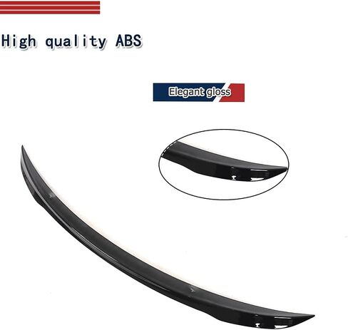 ABS الجذع المفسد لمرسيدس بنز فئة W177 V177 A35 AMG سيدان 2019-2022 A160 A180 A200 A220 A250 لمعان أسود خلفي التمهيد الشفاه سطح السفينة غطاء سبويلر الجناح in Kuwait